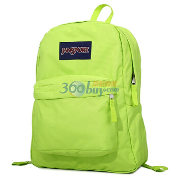 杰斯伯Jansport SUPERBREAK系列双肩包1209027901 荧光绿色