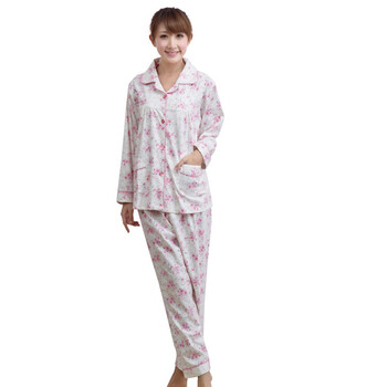 荻嘉茂 秋冬新款 时尚针织家居服套装 5907 粉色 XL