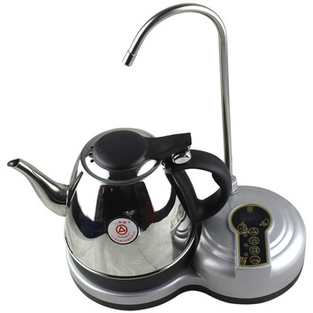 三角牌Z006抽水式茶艺电热水壶银色