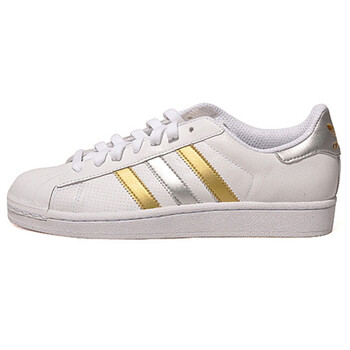 阿迪达斯 三叶草/Adidas 男士板鞋 Superstar Lto D G43767 白色 43