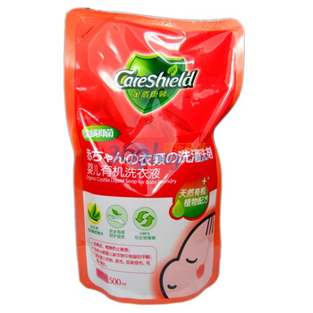 金盾康馨 婴儿有机洗衣液(除螨抑菌) 补500ml（荷花）清洁用品