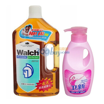 威露士(Walch)衣物家居消毒液2.5L(送卫新500ml手洗专用洗衣液)