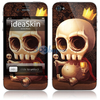ideaSkin iPhone 4S 国王的圣杯 手机外壳保护套皮贴膜 CJLA080032
