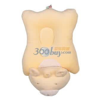 童泰 熊仔定型枕 F3009 新生儿用品黄色均码