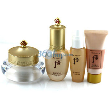 LG WHOO后补水水妍精华40ml+面霜50ml企划套装 8801051957136