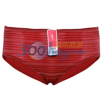爱慕 imi’s爱美丽蕾丝物语低腰平角内裤IM23C11 红色 XL