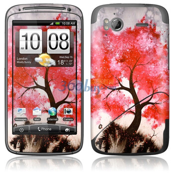 ideaSkin HTC G14/G18/Sensation XE/Z710E/Z715E/Pyramid 熔岩树 外壳保护套皮贴膜 ENDAYC342115