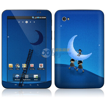 ideaSkin 三星 GALAXY Tab / P1000 / P1010 皮肤 他们偷走了月亮 外壳保护套皮贴膜 DBGA750488