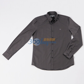 G2000 男式牛津纺长袖衬衫 16541501 中灰 XL/180/104A