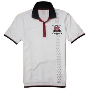 WINJEANS维杰斯 2011男士夏装新品修身短袖POLO衫 胸徽 暗紫罗兰 XXXL