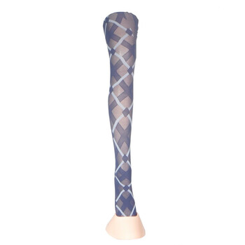 莉华芝LEVANTE意大利原产进口双色菱形女式连裤丝袜蓝色40DENI259 3