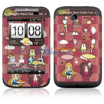 ideaSkin HTC Wildfire S(G13) 皮肤 甜食集会 手机外壳保护套皮贴膜 ENDAXC071908