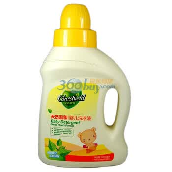 金盾康馨 天然温和婴儿洗衣液 1000mL*4 清洁用品
