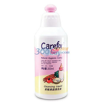 爱护 奶瓶果蔬清洗液（伸缩装） 300ml*2 清洁用品