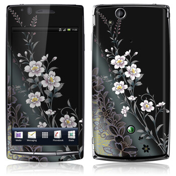 ideaSkin 索尼爱立信 XPERIA arc S / LT15i / LT18i /X12 奢华花束 外壳保护套皮贴膜 DBEA010285