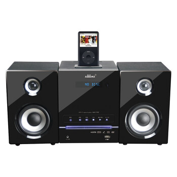 奥莱克（Alllike） ALK-F92 DVD迷你组合音响支持USB/插卡/IPOD/HDMI数字高清输出/FM/PC/触摸按键