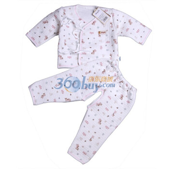 童泰 加厚保暖和服套装1516 粉红 59码