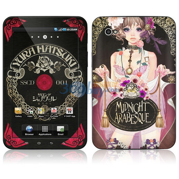 ideaSkin 三星 GALAXY Tab / P1000 / P1010 皮肤 午夜燃情 外壳保护套皮贴膜 DBGC011867