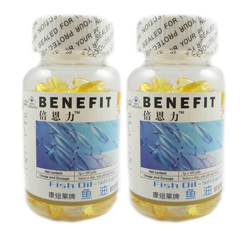 倍恩力鱼油软胶囊100粒（两瓶装）