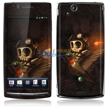 ideaSkin 索尼爱立信 XPERIA arc S / LT15i / LT18i / X12 飞行 外壳保护套皮贴膜 DBEA080033