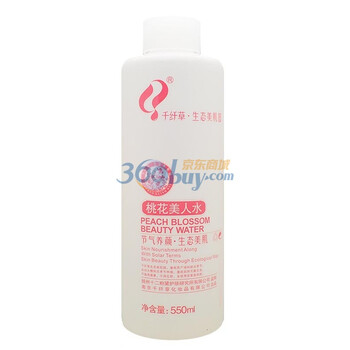 千纤草桃花美人水550ml