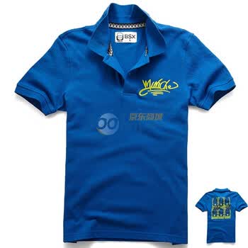 Giordano佐丹奴BSX Polo 男MINI CHE经典头像印花POLO 04011100 藏蓝 S