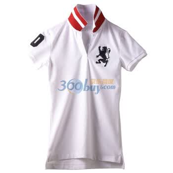 Giordano佐丹奴 Polo 女活力狮王纤腰Polo 01311027 象牙色 M
