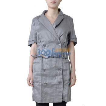 JNBY江南布衣 舒适 品质 合体 连衣裙 5035312 灰色 XL