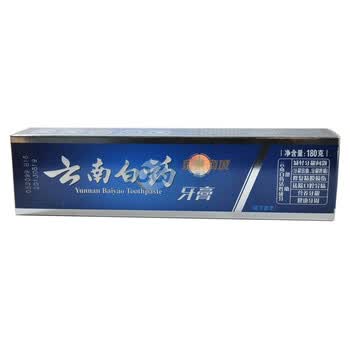 云南白药牙膏(留兰香)180g