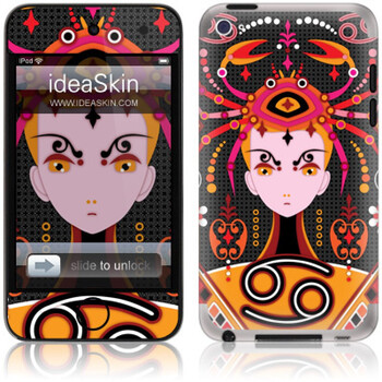 ideaSkin 苹果apple iPod Touch 4 巨蟹座 外壳保护套贴膜炫彩贴 DAMB050752