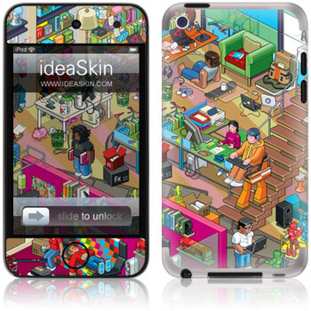 ideaSkin iPod Touch 4 Adobe办公室 外壳保护套皮贴膜 DAMC772090