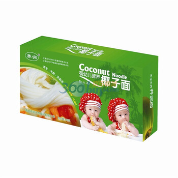 【荞润面条】儿童热带瓜果椰子辅食补钙面条0.18kg厌食偏食宝宝最爱