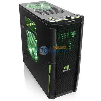 TT Element V NVIDIA Edition Basic普通版全塔机箱（雄霸暗黑涂装/酷炫电竞风格/理想散热风流）