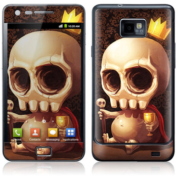 ideaSkin 三星 i9100/Galaxy S2/9103/9108/盖世兔 国王的圣杯 外壳保护套皮贴膜 DAUA080032