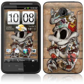 ideaSkin HTC Desire HD/G10/A9191 古惑蓝精灵 手机外壳保护套皮贴膜 ENDASC522050