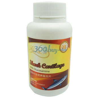 金健阿拉斯佳 鲨鱼软骨营养复合片1280mg*60片/瓶