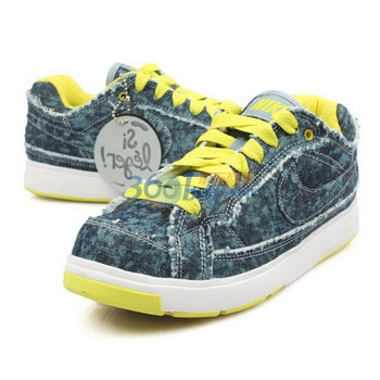 NIKE耐克 女子训练鞋NIK AIR TROUPE LOW 324923-400 宝石蓝 38.5