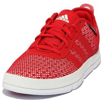阿迪达斯 Adidas 2011年秋情侣篮球鞋 红色 42.5