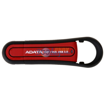 威刚（ADATA) S107 USB3.0 防水抗震闪存盘 8GB 红色