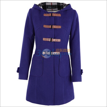 O.SA秋冬装新品大衣 韩版呢子大衣SD13152 宝蓝色 XXL