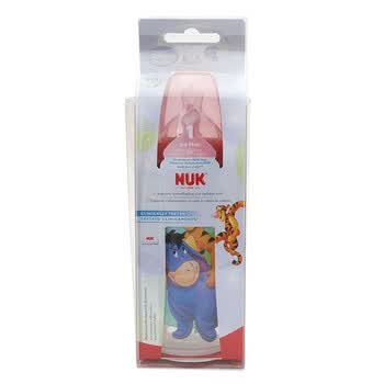 NUK 宽口PP奶瓶300ml(带1号硅胶中圆孔奶嘴)