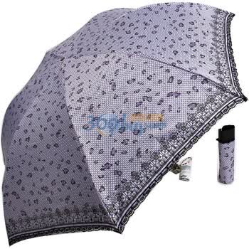 2012年新款 天堂伞 防紫外线 防晒 晴雨伞 3303E蕾丝豹纹 7号紫