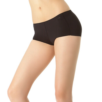 Jockey居可衣 2012春夏新品 女式新生代高开叉无痕平角裤 JJ2L2767 001黑色 XL