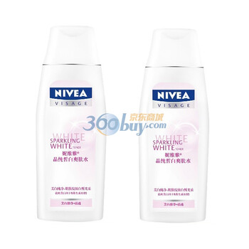 NIVEA妮维雅晶纯皙白爽肤水200ml x2支