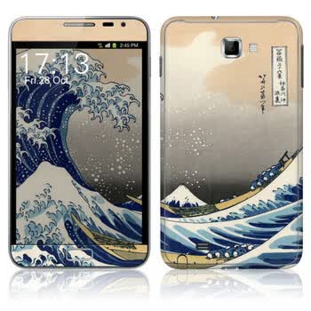 ideaSkin 三星 i9220(GALAXY Note) 皮肤 神奈川冲浪图 外壳保护套皮贴膜 BAHC812098