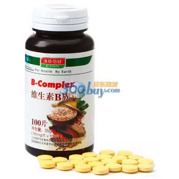 汤臣倍健牌 汤臣倍健维生素B族片550mg/片*100片