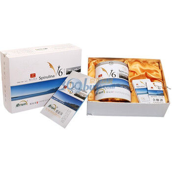 新品上市★东巴绿宝天然螺旋藻精片铂金系列V6单筒礼盒装 送礼佳品