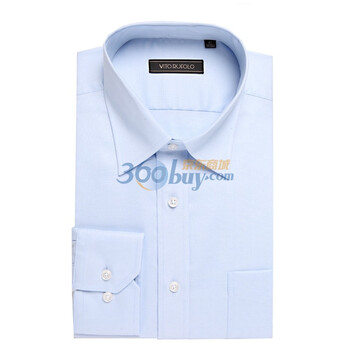 VITO RUFOLO唯阿男士精品衬衫BC4625-2 蓝小暗块 46