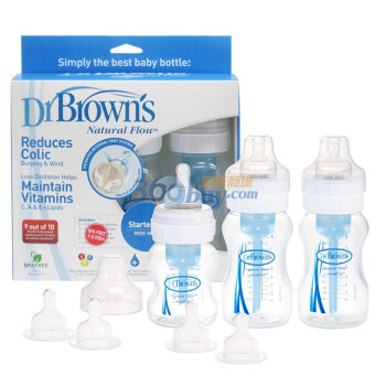 DrBrown\'s布朗博士 初生婴儿防胀气PP宽口奶瓶套装 BL-432