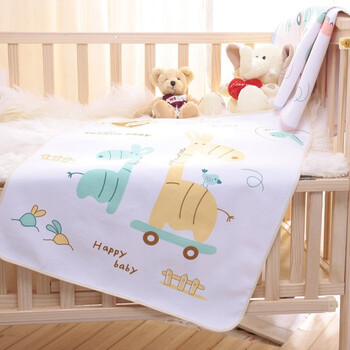 【小素材】宝宝尿垫 隔尿垫 隔尿床垫 防漏 婴儿用品 1318 粉红色 均码
